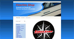 Desktop Screenshot of fiberline-boote.net